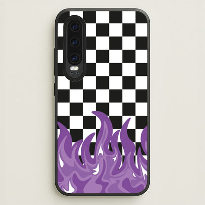 Purple Flame - Skate Aesthetic   - Skate Aesthetic Phone Case for Huawei P30
