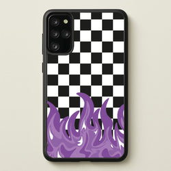 Purple Flame - Skate Aesthetic   - Skate Aesthetic Phone Case for Galaxy S20 Plus