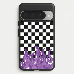 Purple Flame - Skate Aesthetic Phone Case for Google Pixel 10 Pro XL