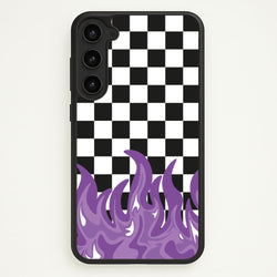 Purple Flame - Skate Aesthetic   - Skate Aesthetic Phone Case for Galaxy S23 Plus