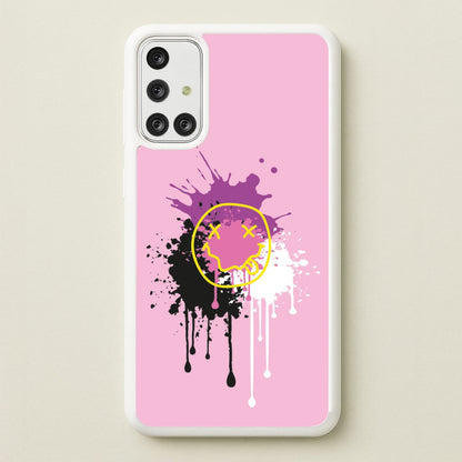 Pink Graffiti - Skate Aesthetic   - Skate Aesthetic Phone Case for Galaxy A71