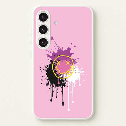 Pink Graffiti - Skate Aesthetic   - Skate Aesthetic Phone Case for Galaxy S24FE