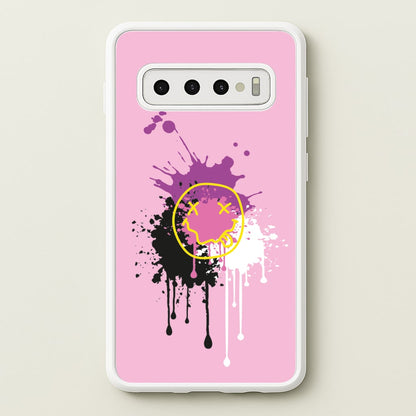 Pink Graffiti - Skate Aesthetic   - Skate Aesthetic Phone Case for Galaxy S10 Plus
