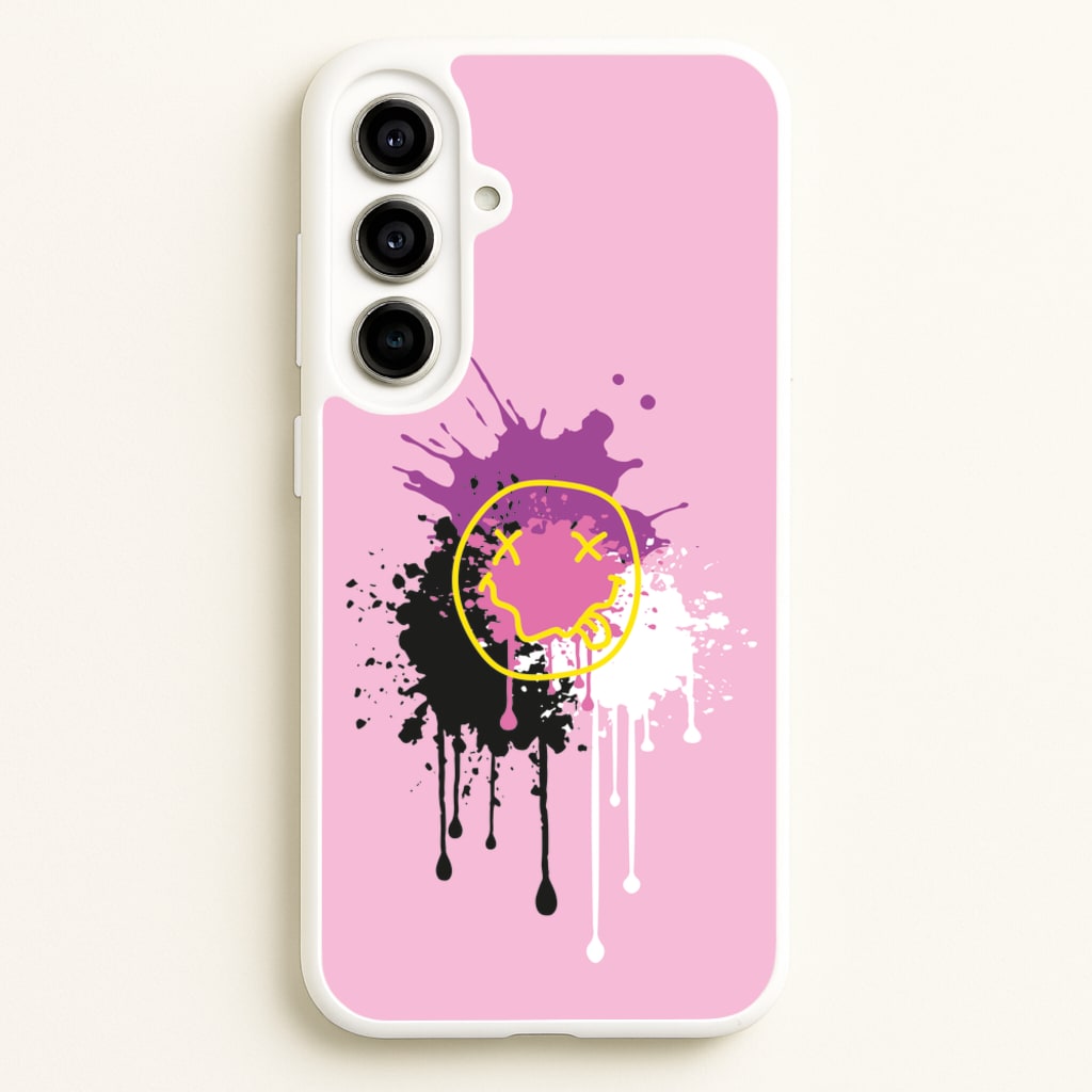 Pink Graffiti - Skate Aesthetic   - Skate Aesthetic Phone Case for Galaxy A56