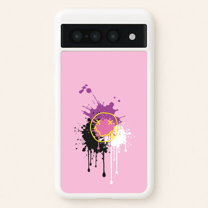 Pink Graffiti - Skate Aesthetic   - Skate Aesthetic Phone Case for Google Pixel 7 Pro