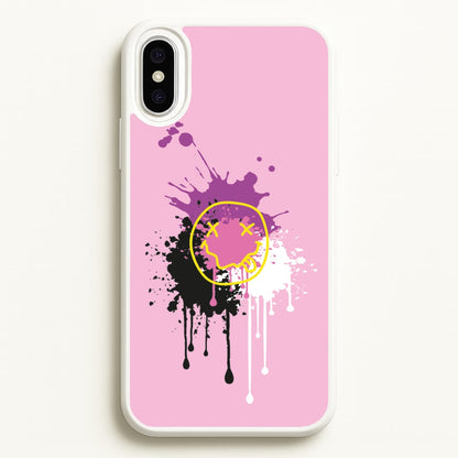 Pink Graffiti - Skate Aesthetic   - Skate Aesthetic Phone Case for iPhone XS Max