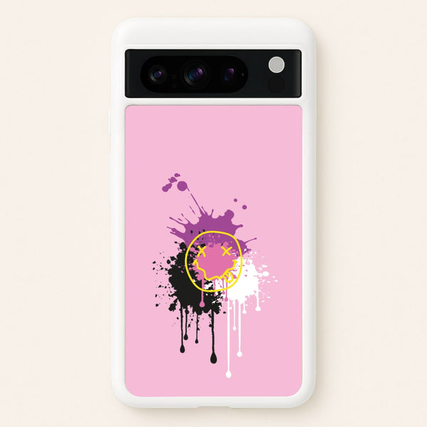 Pink Graffiti - Skate Aesthetic   - Skate Aesthetic Phone Case for Google Pixel 8 Pro