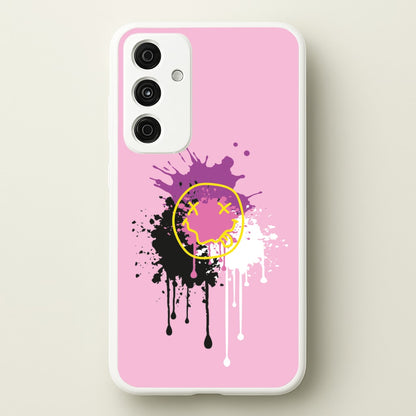 Pink Graffiti - Skate Aesthetic   - Skate Aesthetic Phone Case for Galaxy A55