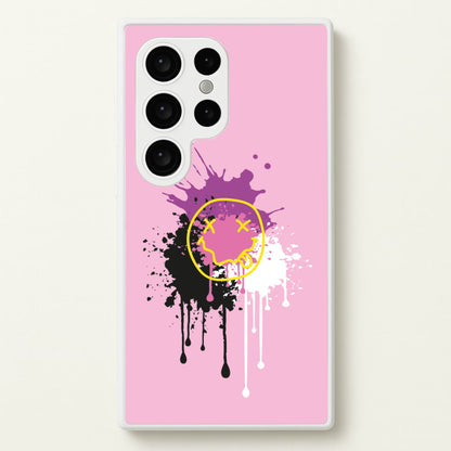 Pink Graffiti - Skate Aesthetic   - Skate Aesthetic Phone Case for Galaxy S24 Ultra