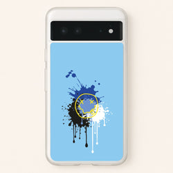 Blue Graffiti - Skate Aesthetic   - Skate Aesthetic Phone Case for Google Pixel 6