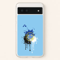 Blue Graffiti - Skate Aesthetic   - Skate Aesthetic Phone Case for Google Pixel 6a