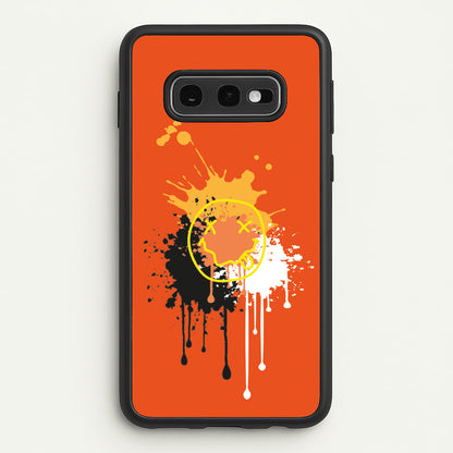 Orange Graffiti - Skate Aesthetic   - Skate Aesthetic Phone Case for Galaxy S10e