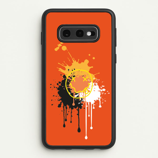 Orange Graffiti - Skate Aesthetic   - Skate Aesthetic Phone Case for Galaxy S10e