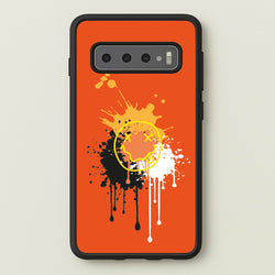 Orange Graffiti - Skate Aesthetic   - Skate Aesthetic Phone Case for Galaxy S10 Plus