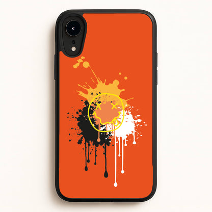 Orange Graffiti - Skate Aesthetic   - Skate Aesthetic Phone Case for iPhone XR