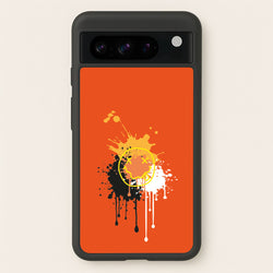 Orange Graffiti - Skate Aesthetic   - Skate Aesthetic Phone Case for Google Pixel 8 Pro