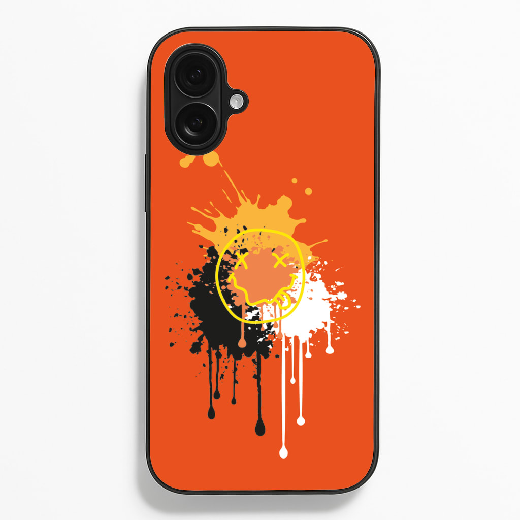 Orange Graffiti - Skate Aesthetic   - Skate Aesthetic Phone Case for iPhone 16 Plus