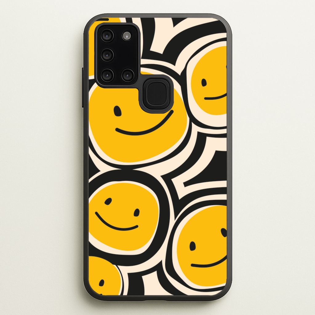Smiley - Skate Aesthetic   - Skate Aesthetic Phone Case for Galaxy A21s