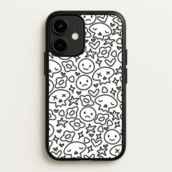 White Skulls - Skate Aesthetic   - Skate Aesthetic Phone Case for iPhone 12 / 12 Pro