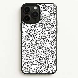 White Skulls - Skate Aesthetic   - Skate Aesthetic Phone Case for iPhone 11 Pro Max