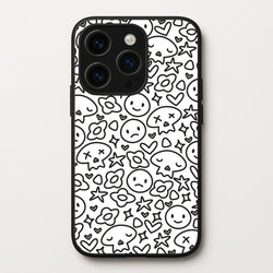 White Skulls - Skate Aesthetic   - Skate Aesthetic Phone Case for iPhone 14 Pro