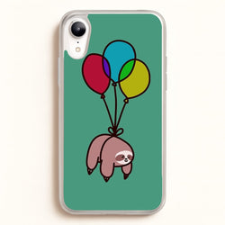 Balloon Sloth  - Animals Phone Case for iPhone XR