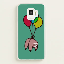 Balloon Sloth  - Animals Phone Case for Galaxy S9