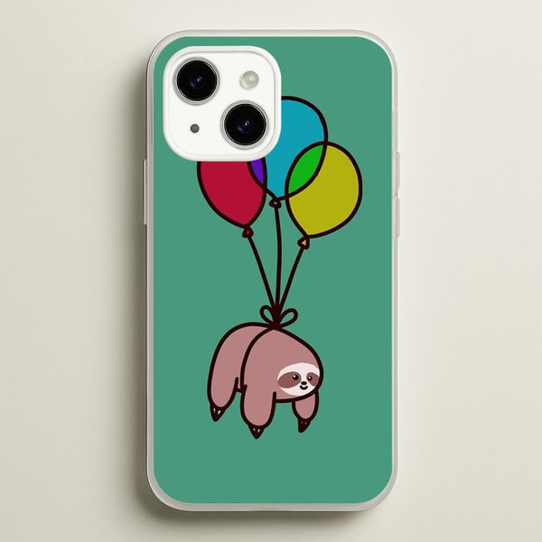 Balloon Sloth  - Animals Phone Case for iPhone 15
