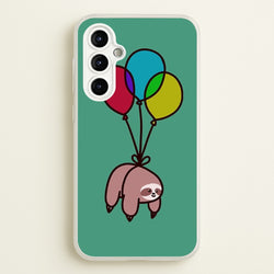 Balloon Sloth  - Animals Phone Case for Galaxy A54
