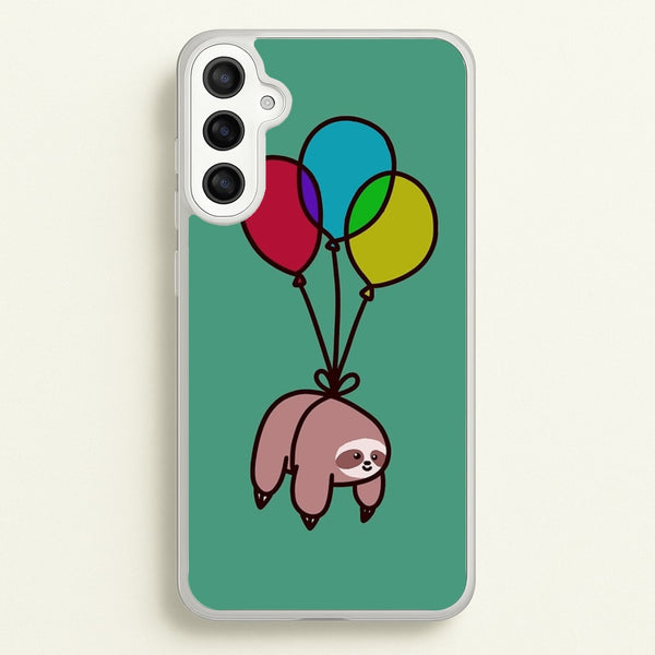 Balloon Sloth  - Animals Phone Case for Galaxy A34
