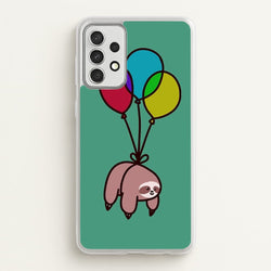 Balloon Sloth  - Animals Phone Case for Galaxy A52 / A52s