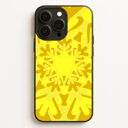 Yellow - Colourful Snowflakes  - Colourful Snowflakes Phone Case for iPhone 12 Pro Max