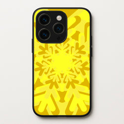 Yellow - Colourful Snowflakes  - Colourful Snowflakes Phone Case for iPhone 14 Pro