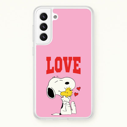Love Cartoon Beagle   - Snoopy Phone Case for Galaxy S22 Plus