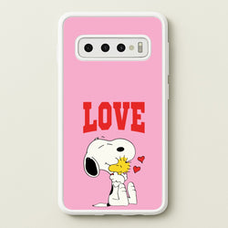 Love Cartoon Beagle   - Snoopy Phone Case for Galaxy S10