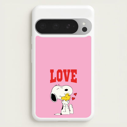Love Cartoon Beagle   - Snoopy Phone Case for Google Pixel 9 Pro XL