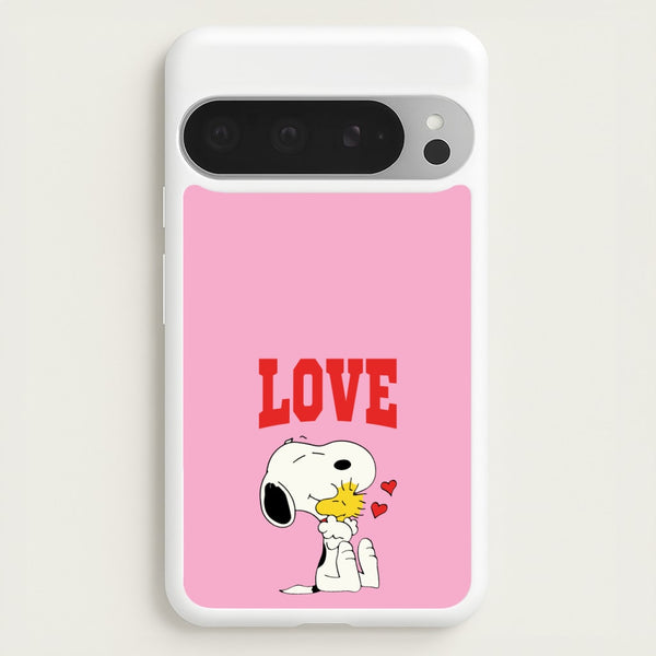 Love Cartoon Beagle   - Snoopy Phone Case for Google Pixel 9 Pro XL