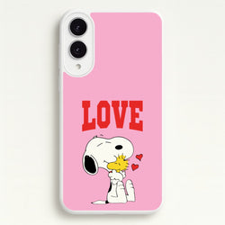 Love Cartoon Beagle   - Snoopy Phone Case for Galaxy S25 Edge