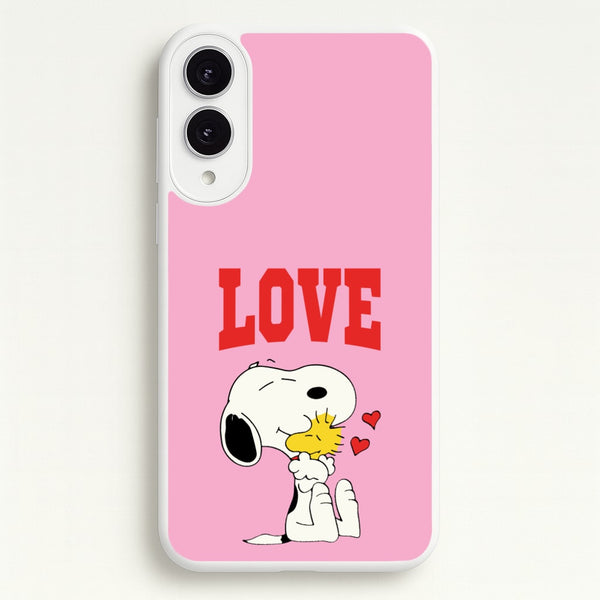 Love Cartoon Beagle   - Snoopy Phone Case for Galaxy S25 Edge