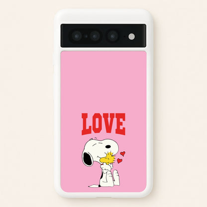 Love Cartoon Beagle   - Snoopy Phone Case for Google Pixel 7 Pro