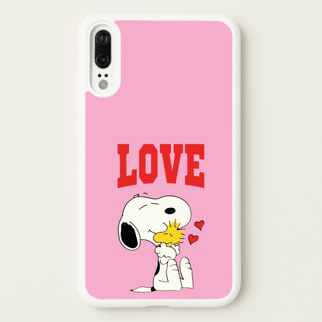 Love Cartoon Beagle   - Snoopy Phone Case for Huawei P20