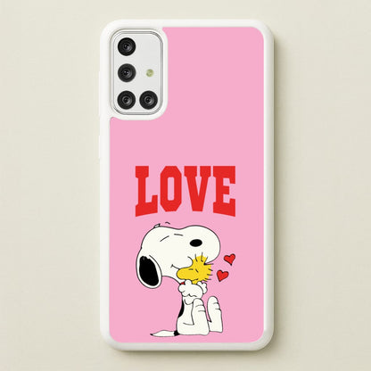 Love Cartoon Beagle   - Snoopy Phone Case for Galaxy A71