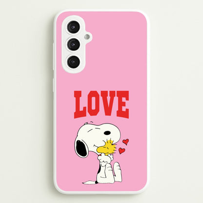 Love Cartoon Beagle   - Snoopy Phone Case for Galaxy S23FE
