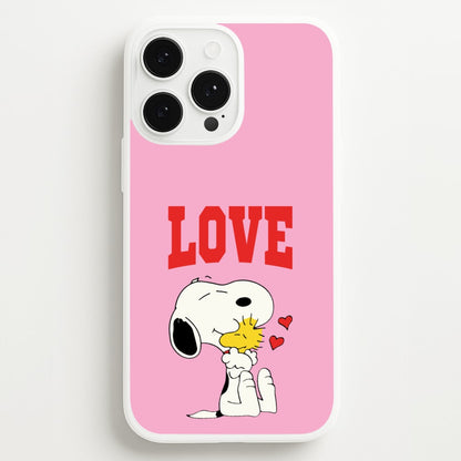 Love Cartoon Beagle   - Snoopy Phone Case for iPhone 13 Pro Max