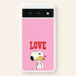 Love Cartoon Beagle   - Snoopy Phone Case for Google Pixel 8