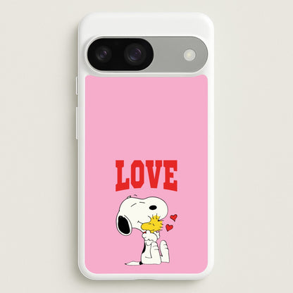 Love Cartoon Beagle   - Snoopy Phone Case for Google Pixel 9 / 9 Pro