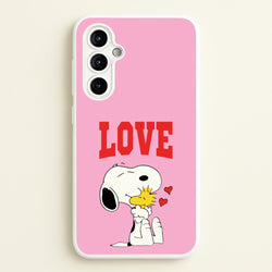 Love Cartoon Beagle   - Snoopy Phone Case for Galaxy A54