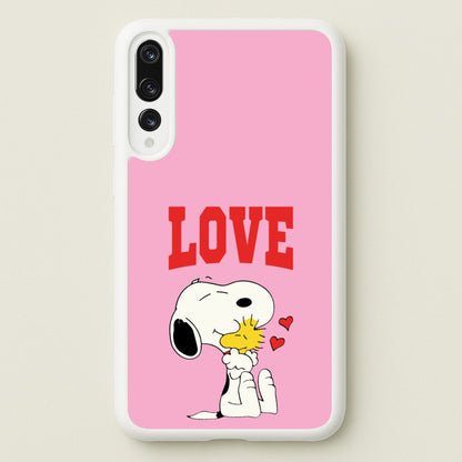 Love Cartoon Beagle   - Snoopy Phone Case for Huawei P20 Pro