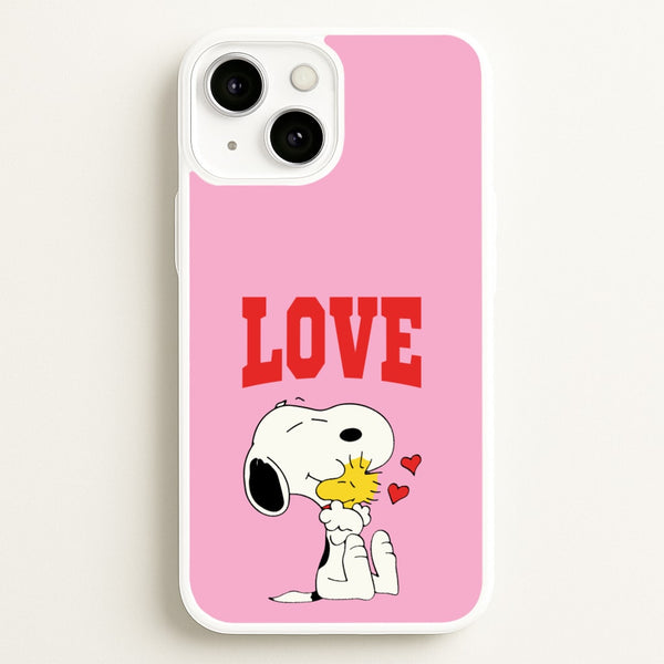 Love Cartoon Beagle   - Snoopy Phone Case for iPhone 13 Mini