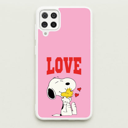 Love Cartoon Beagle   - Snoopy Phone Case for Galaxy A12